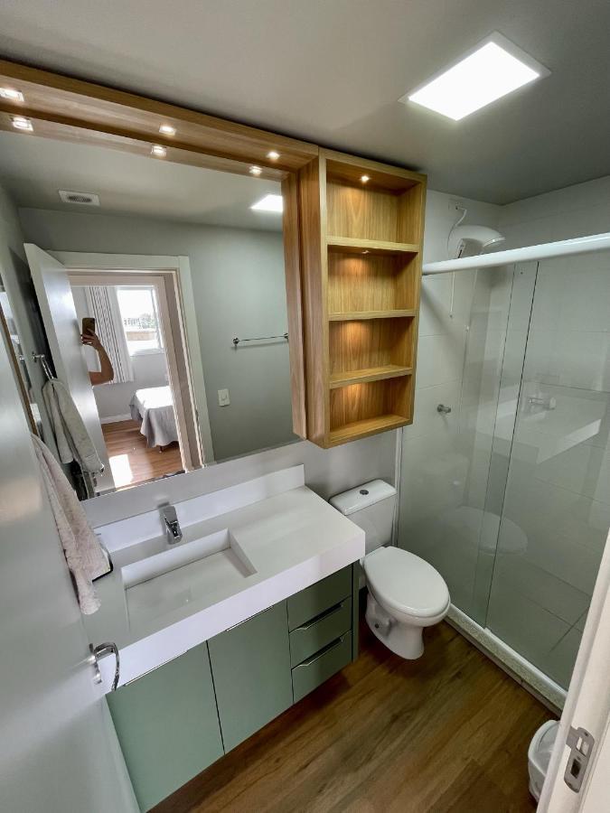 Apartamento completo para veraneio Torres Esterno foto
